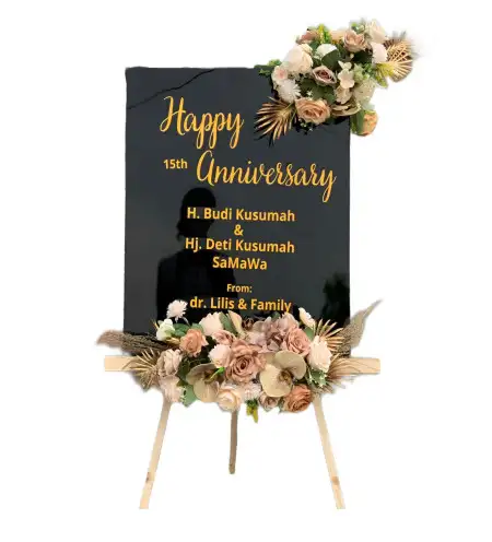 Papan Bunga Akrilik Cipinang