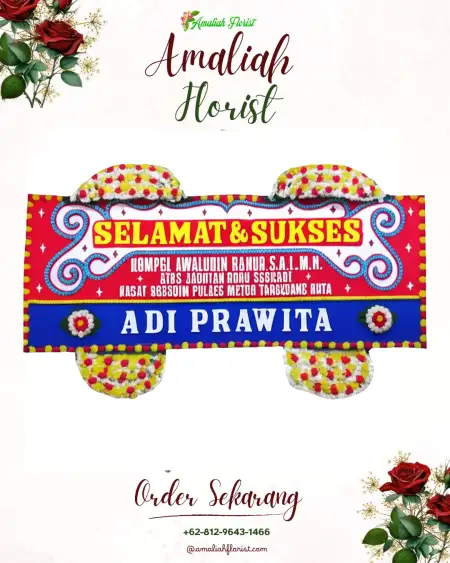 Papan Bunga Ucapan Selamat Cipinang