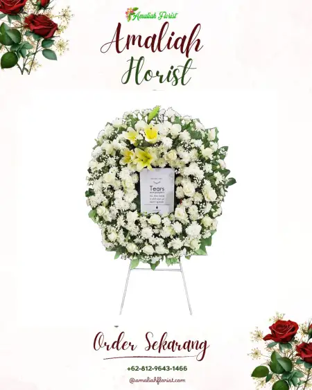 Krans Bunga Duka Cipinang